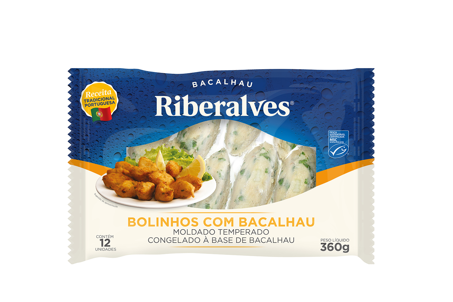 Bolinhos com Bacalhau