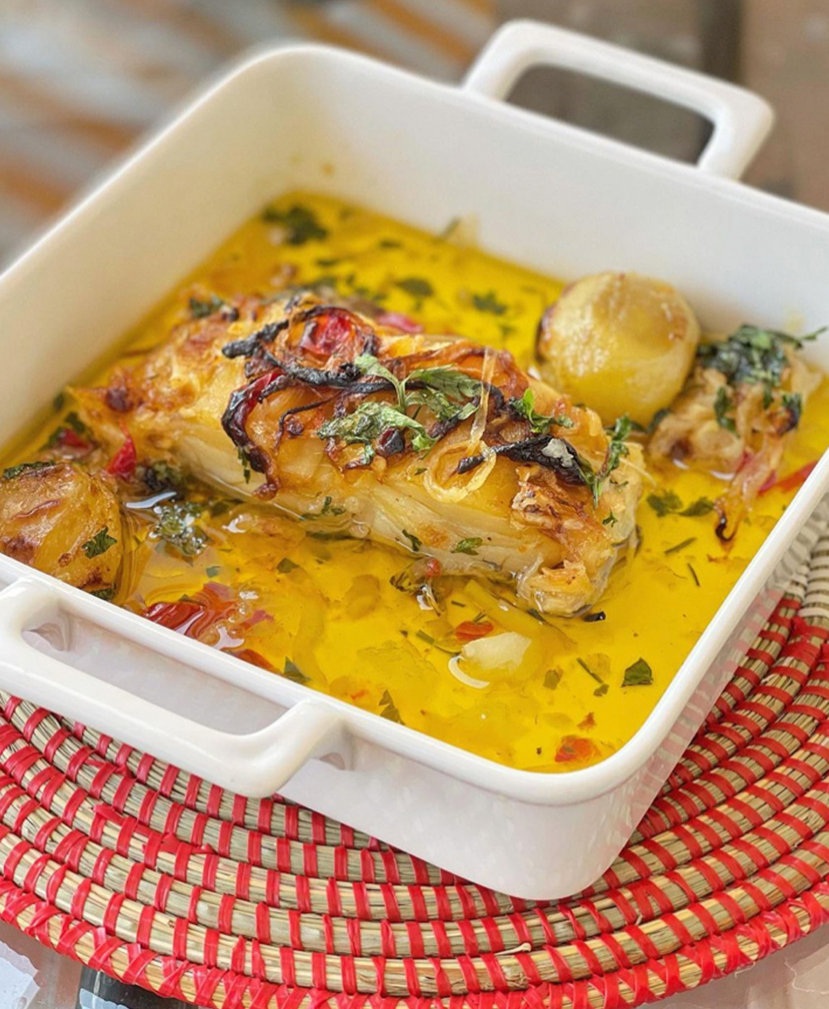 Bacalhau à lagareiro caseiro Riberalves