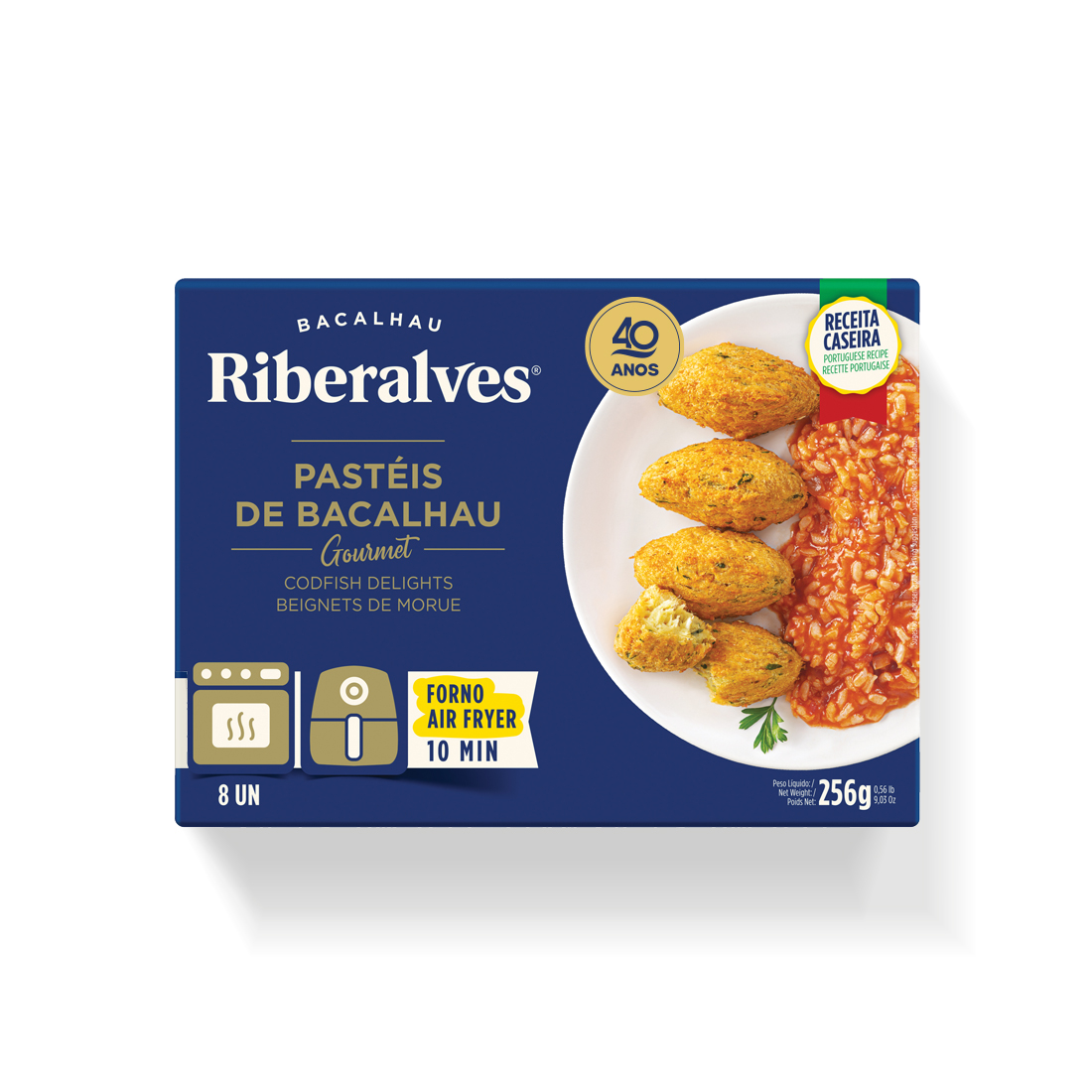 Pastéis de Bacalhau Gourmet 256g