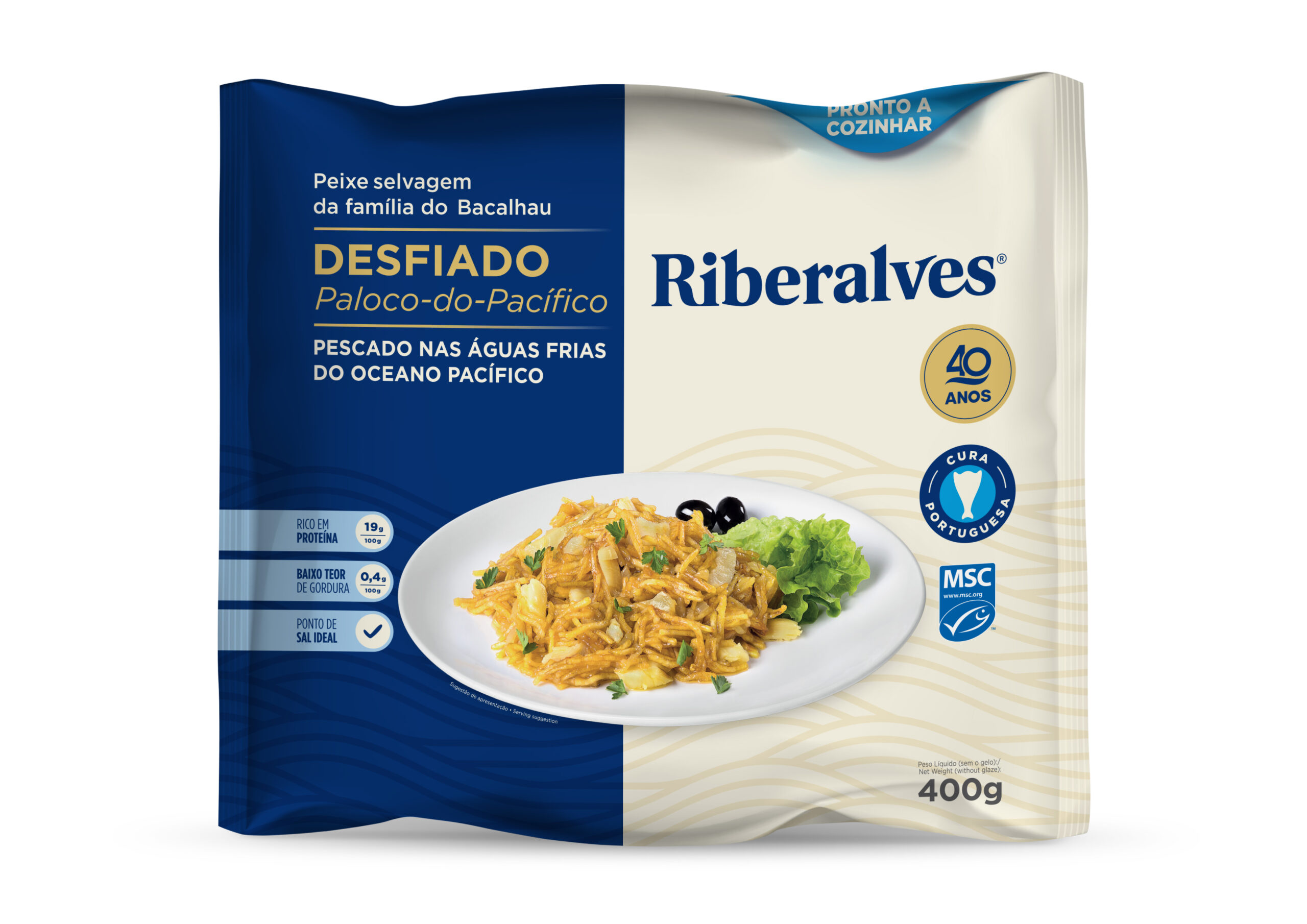 Desfiado de Paloco Pacífico 400g